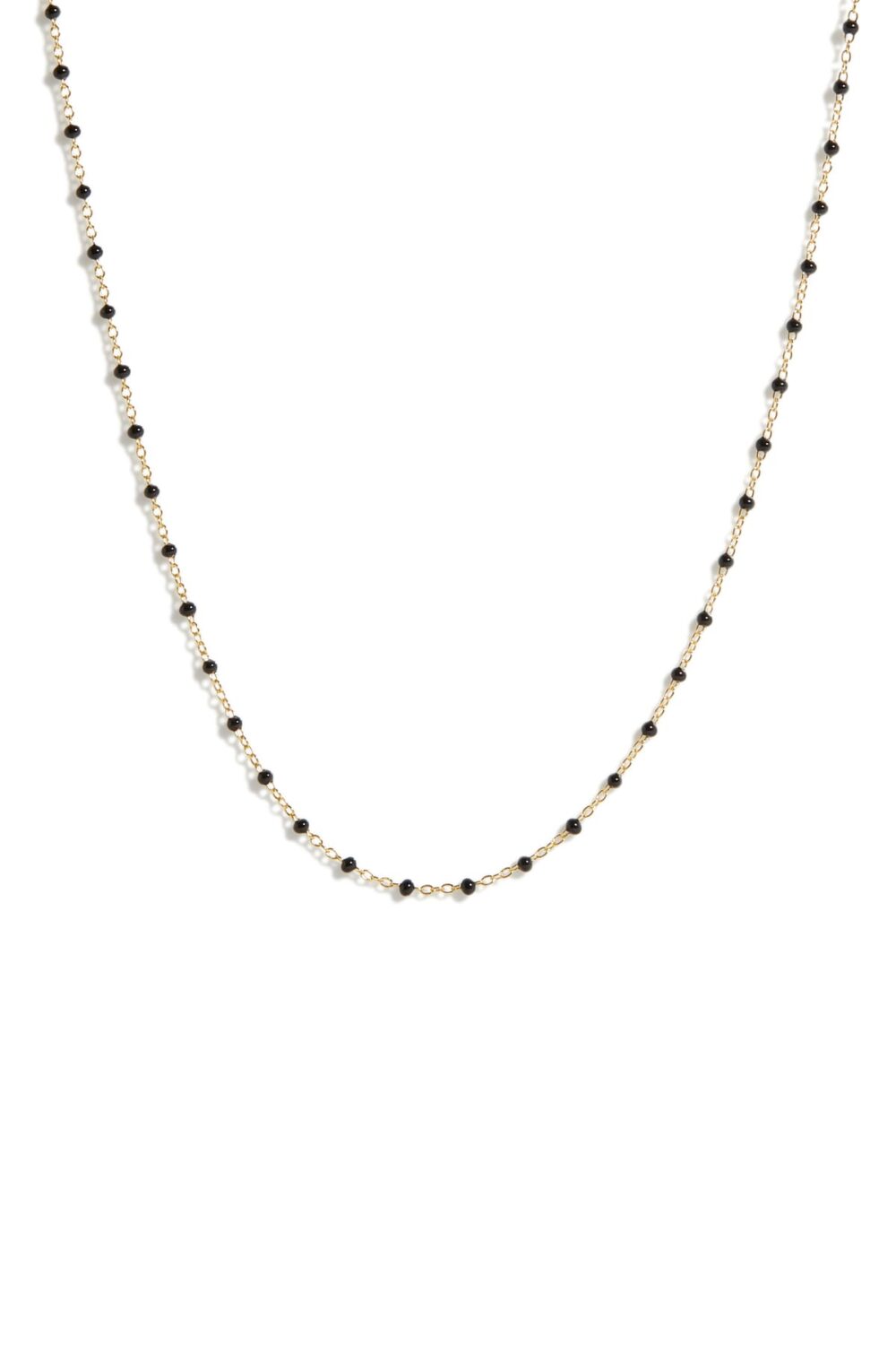 Enamel satellite chain - black