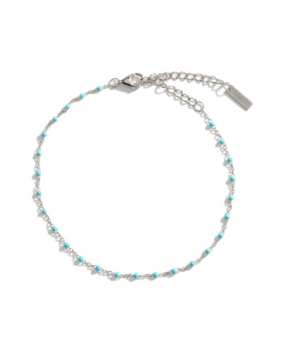 Satellite enamel anklet