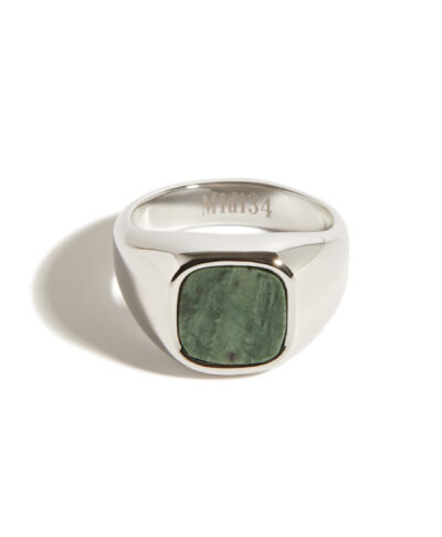 Bague Clément – Marbre vert